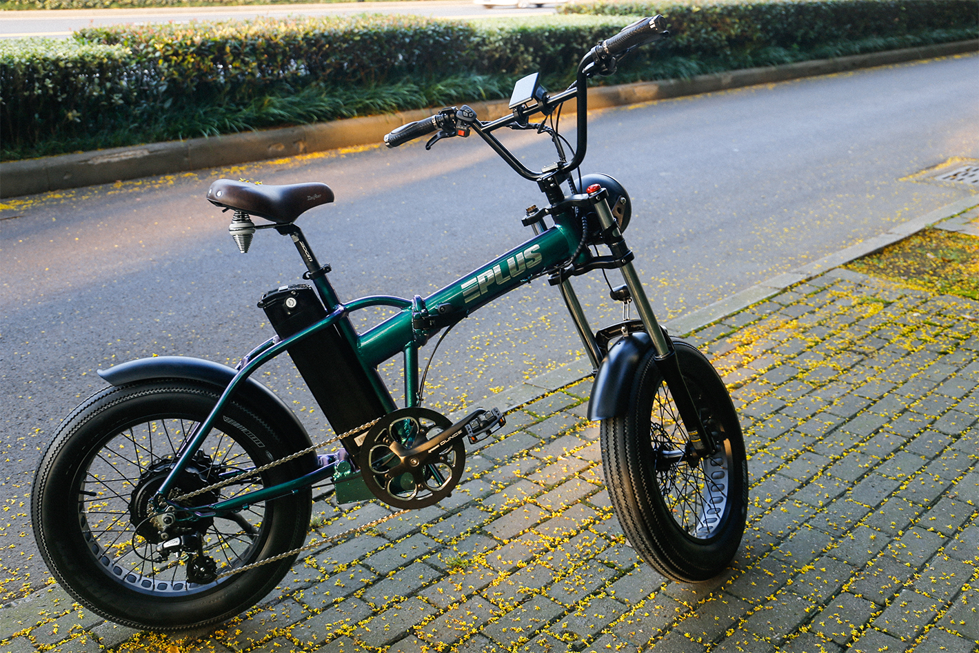 20 inch Folding Fat Tire Electric Bike F20-SPORT - PLUS EBIKE